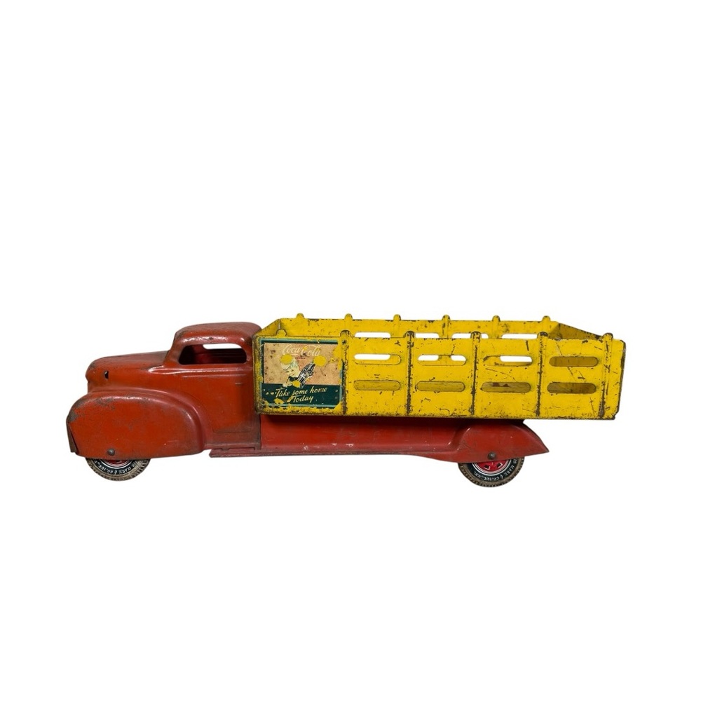 Vintage Metal Coca Cola Truck